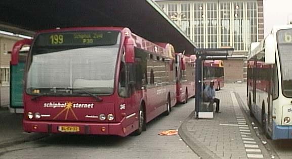 GVB DAF SB250 Berkhof Jonckheere Schiphol Sternet 246